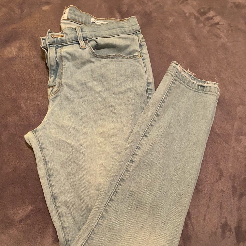 Frame Le skinny de Jeanne Crop
